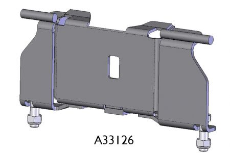 Adapterplatte 200 auf alle (Einsatz grau) 