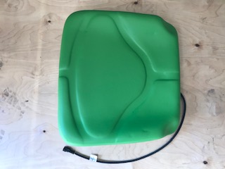 Sitzkissen grün, mit Heizung und Sitzkontakt 